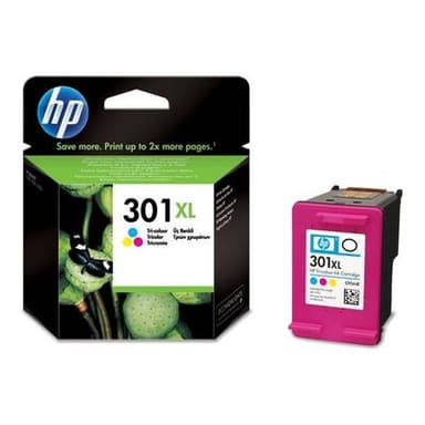 Hewlett packard Cartouche d'encre couleur XL 301, 1  cartouche