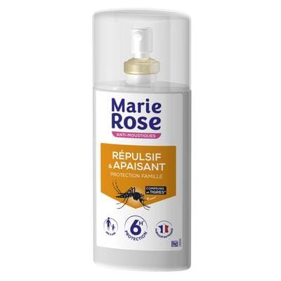 Marie Rose Répulsif apaisant anti-moustiques protection 7h à partir de 3 ans, 50ml