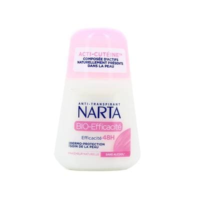Narta Déodorant bille Bio efficacité, 50ml