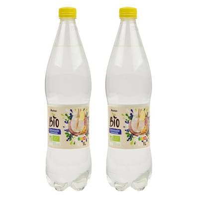 Auchan BIO Limonade bio, Lot de 2x1L