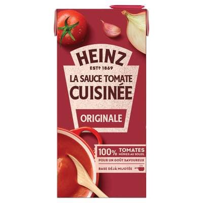 Heinz Sauce Tomate Cuisinée Originale Ail et Oignons, 780g