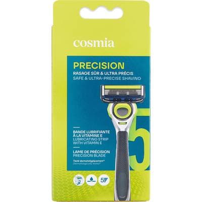 COSMIA MEN Rasoir 5 lames Flex+, 1 rasoir