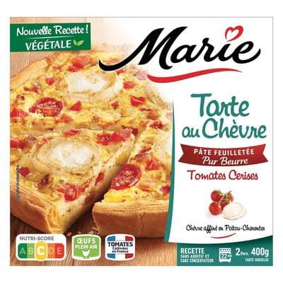 Marie Tarte chèvre -tomates cerises, 400g