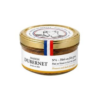 Maison Dubernet Pâté de Faisan au foie gras de canard 30% en bocal, 125g