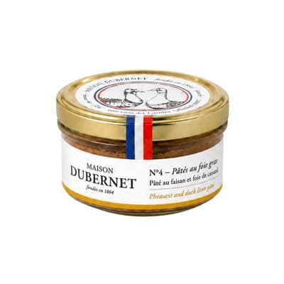 Maison Dubernet Pâté de Faisan au foie gras de canard 30% en bocal, 125g