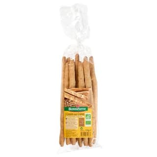 Bonneterre Gressins aux graines bio, 120g