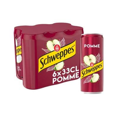 Schweppes Pommes, 6x33cl