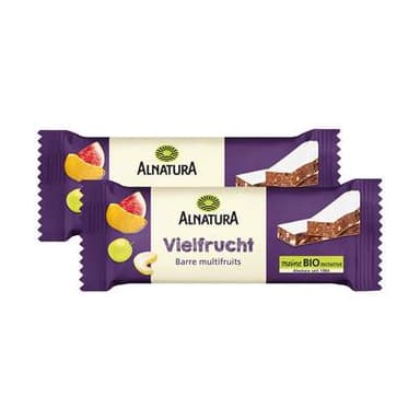 Alnatura Barre très fruitée bio BIO, Lot de 2x40g