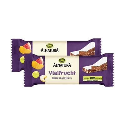 Alnatura Barre très fruitée bio BIO, Lot de 2x40g