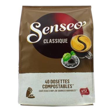 Senseo Café classique, 40 dosettes