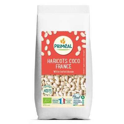 Priméal Haricot blanc coco France bio, 500g