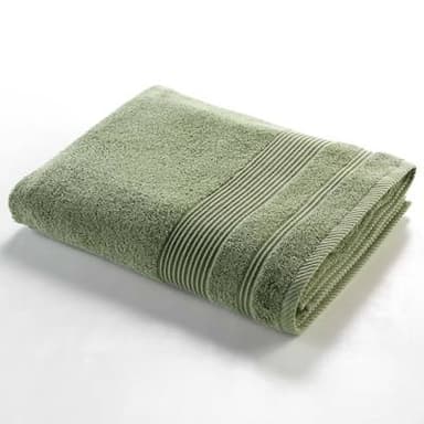 Douceur D Interieur Drap de bain éponge fougère, 90 x 150  cm