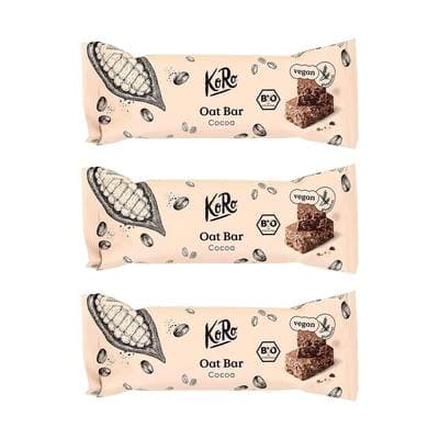 Koro Barre d'avoine au cacao bio, Lot de 3x60g