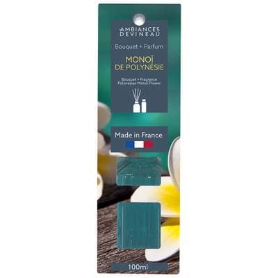 Ambiances Devineau Bouquet Monoï de Polynésie + recharge, 100ml