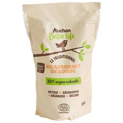 Auchan Better Life Bicarbonate de soude, 500g