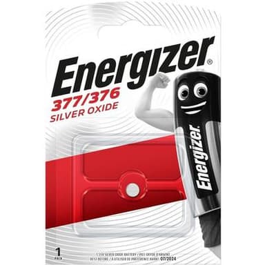 Energizer Pile bouton Montre 376 / 377 1,5V Silver Oxide, 1  pile