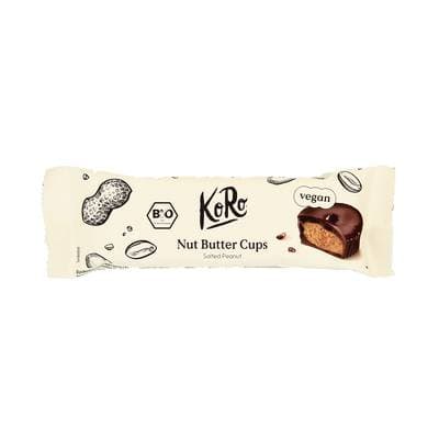 Koro Bouchées Nut Butter Cups beurre de cacahuète salé bio, 3x13g