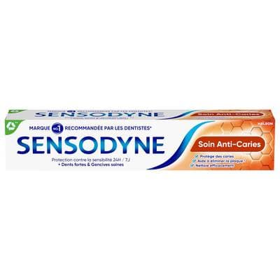 Sensodyne Dentifrice soin sensibilité & caries, 75ml