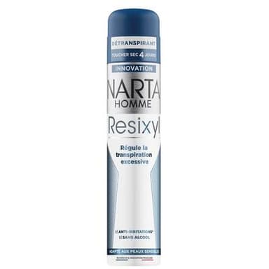 Narta Homme Déodorant Homme spray Anti-transpirant Efficacité 4 jours Resixyl, 200ml