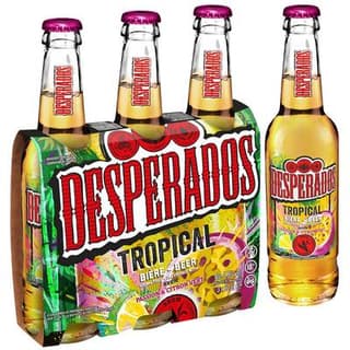 Desperados Bière aromatisée Tropical Rhum Passion 5,9°, 3x33cl