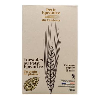 Ventoux Epeautre Torsades au petit épeautre, 500g