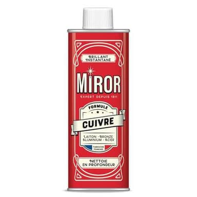 Miror Nettoyant cuivre brillant instantané, 250ml
