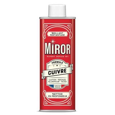 Miror Nettoyant cuivre brillant instantané, 250ml