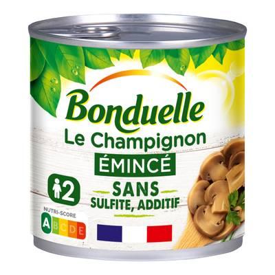 Bonduelle - Champignons émincés sans sulfite et sans additif 
