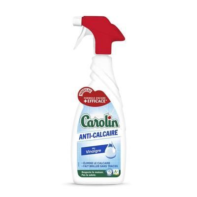 Carolin - Spray Nettoyant Ménager Anti-Calcaire Activ+