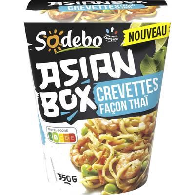 Sodebo - Asian Box Crevette Façon Thaï