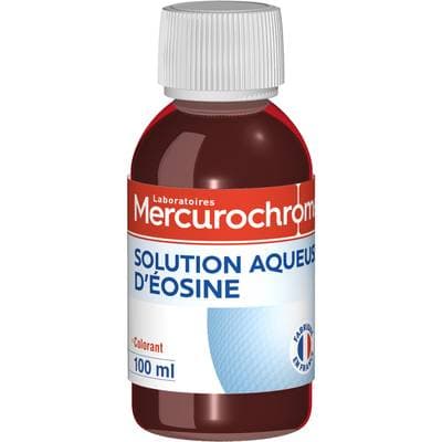 Mercurochrome Solution aqueuse d'éosine, 100ml