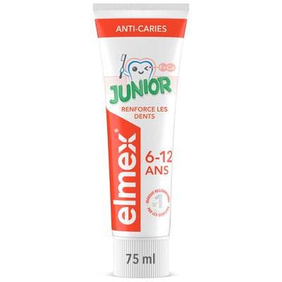 Elmex Dentifrifice Enfants Anti Caries 6 - 12 ans, 75ml