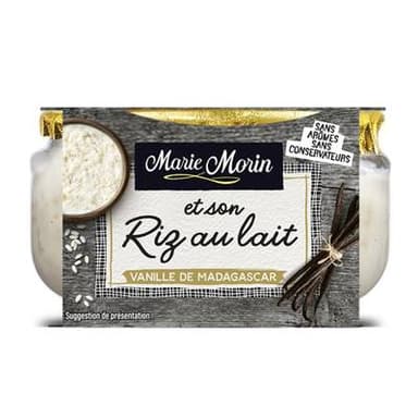Marie Morin Riz au lait à la vanille de Madagascar, 140g