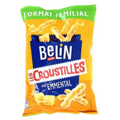 Belin Les croustilles goût emmental, 138g