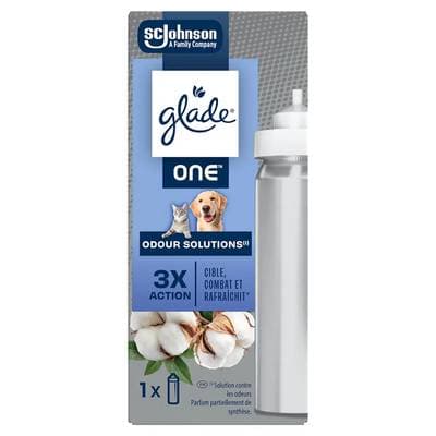 Glade Recharge Désodorisant Contre les Odeurs Animaux de Compagnie, 1 recharge