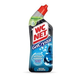 WC net Gel crystal eaux fraîches senteur sublime longue durée aux micro cristaux, 750ml