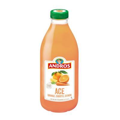 Andros - A.C.E. Jus de Fruit Orange Carotte Citron