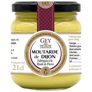 Raoul Gey Moutarde de Dijon, 190g
