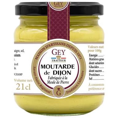 Raoul Gey Moutarde de Dijon, 190g
