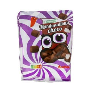 Auchan Guimauve enrobé au Chocolat, 160g