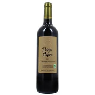 Vin de pays d'Oc rouge IGP Prima Nature Cabernet Bio, 75cl