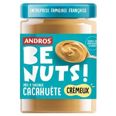 Andros Pâte à tartiner Cacahuète Crémeux, 525g