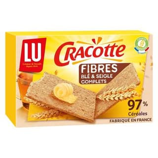 Lu Cracotte Fibre aux céréales complètes, 250g