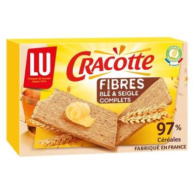 Lu Cracotte Fibre aux céréales complètes, 250g