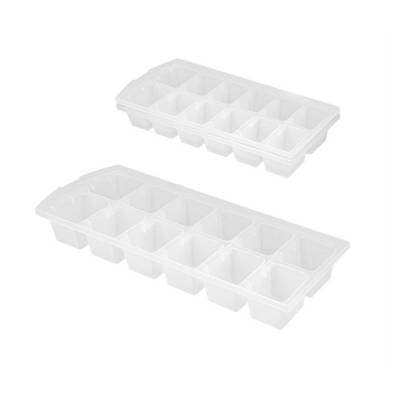 8002522535178 - Metaltex - 2 bacs de 12 glaçons en forme de cube