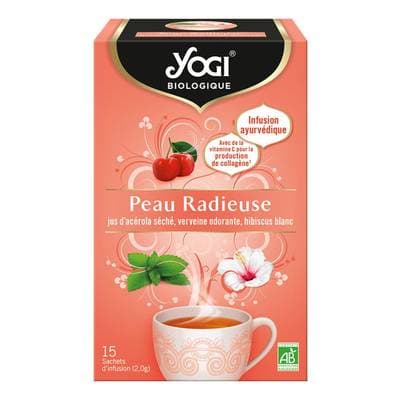 Yogi Infusion Peau Radieuse Bio - 15 sachets, 30g