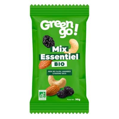 Green Go Mix de fruits secs Essentiel Bio, 30g