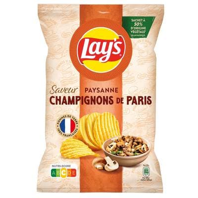 Lay's Chips Paysanne Champignon de Paris, 120g