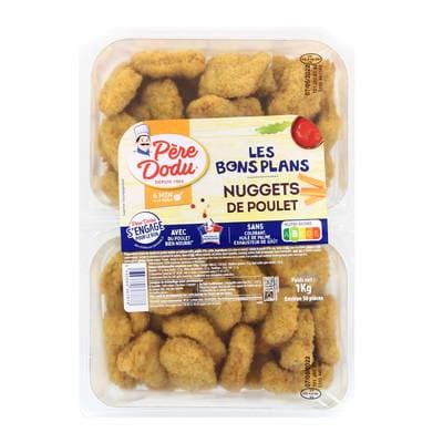 Père Dodu Nuggets de Poulet, 1kg