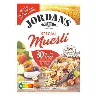 Jordans Muesli Fruits et Noix, 750g